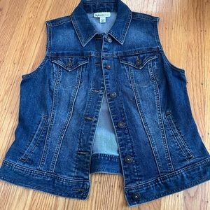 Style & Co Denim Vest